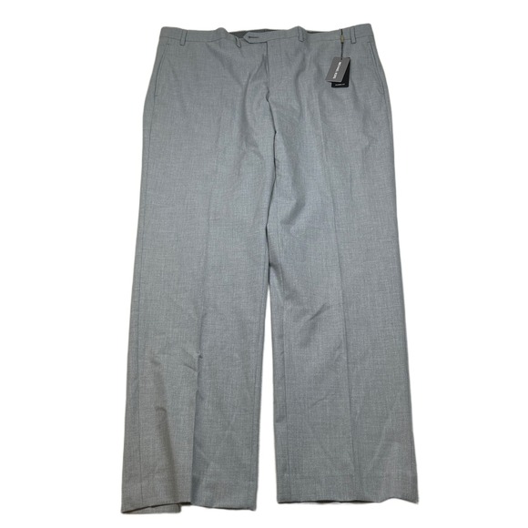 Michael Kors Other - Michael Kors Dress Pants Mens 42x32 Light‎ Gray Classic Fit 4-Way Stretch NEW